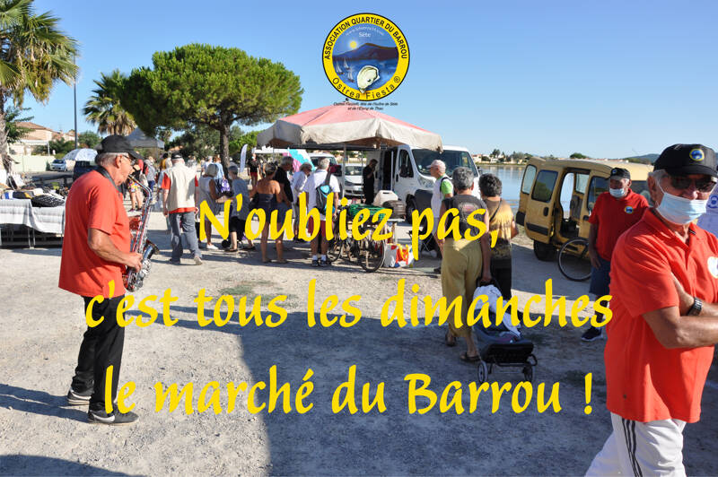 MARCHÉ DU BARROU à Sète 34200