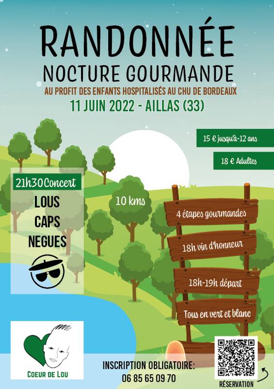 Randonnée nocturne Gourmande