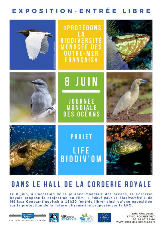 Exposition sur la protection de la nature ultramarine