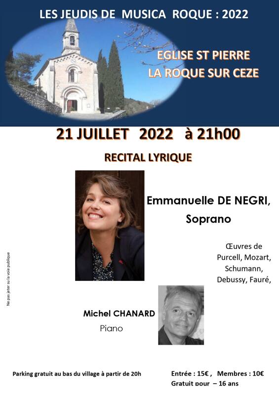 SOIREE LYRIQUE