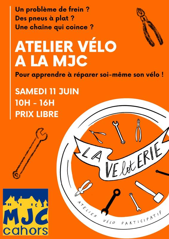 Atelier d'autoréparation vélo