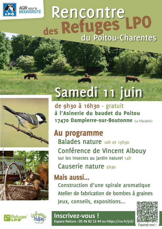 Rencontre des Refuges LPO du Poitou-Charentes