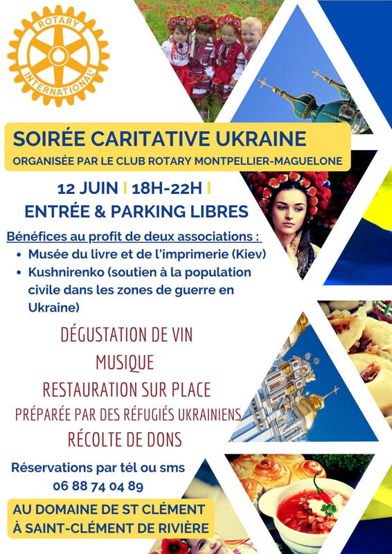 Soirée caritative Ukraine
