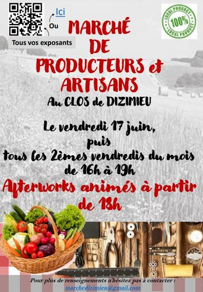 Marché des producteurs et artisans locaux