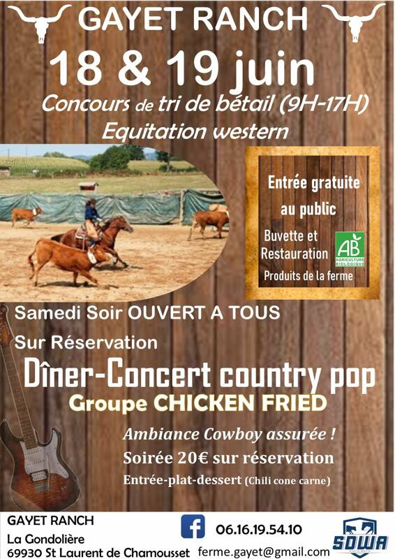 Concours western et Concert