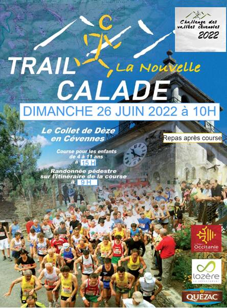 TRAIL LA NOUVELLE CALADE DIMANCHE 26 JUIN 2022 10H
