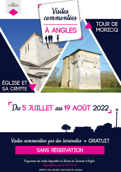 Visite commentées sur le patrimoine Anglois