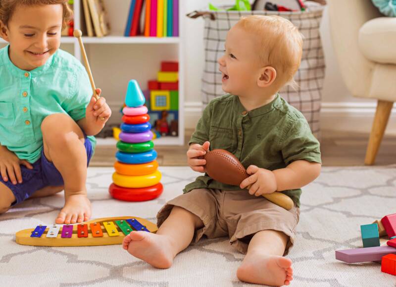 Atelier d'éveil musical adulte-bébé