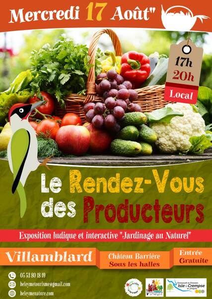 Les rendez-vous de producteurs à Villamblard