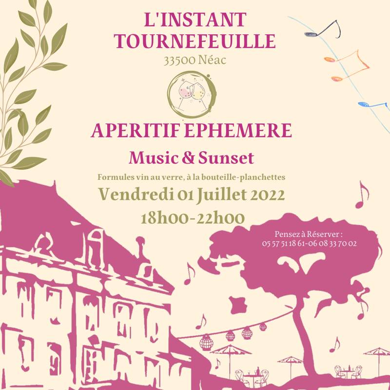 Château Tournefeuille Apéritif Ephémère