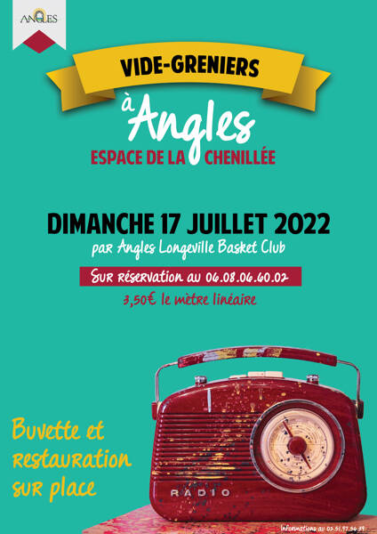 Vide-greniers par Angles Longeville Basket Club