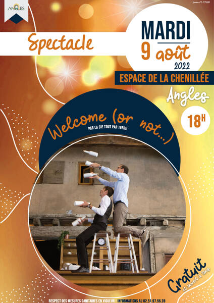 Spectacle « Welcome » - Compagnie Tout Par Terre