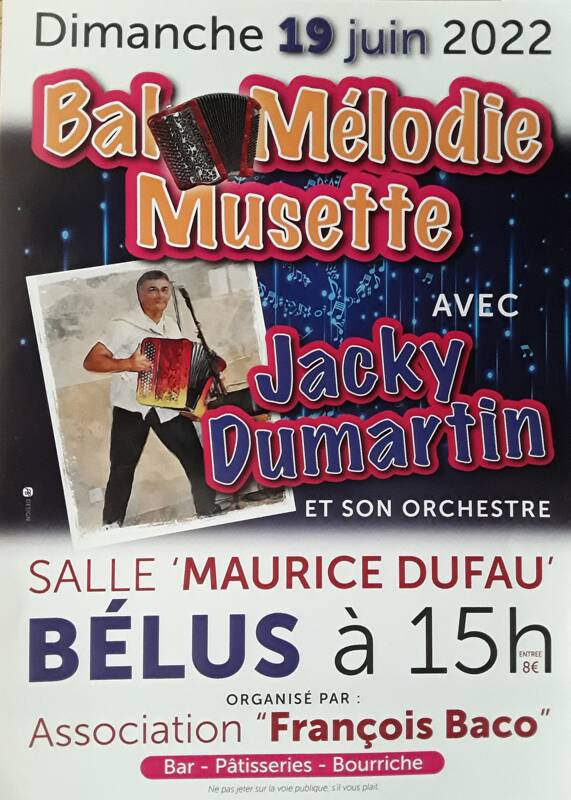 ANNULATION BAL MELODIE MUSETTE DU 19JUIN À BELUS