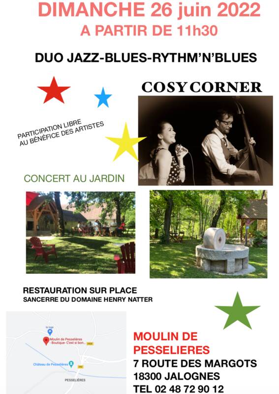 Concert Cosy Corner - Moulin de Pesselières