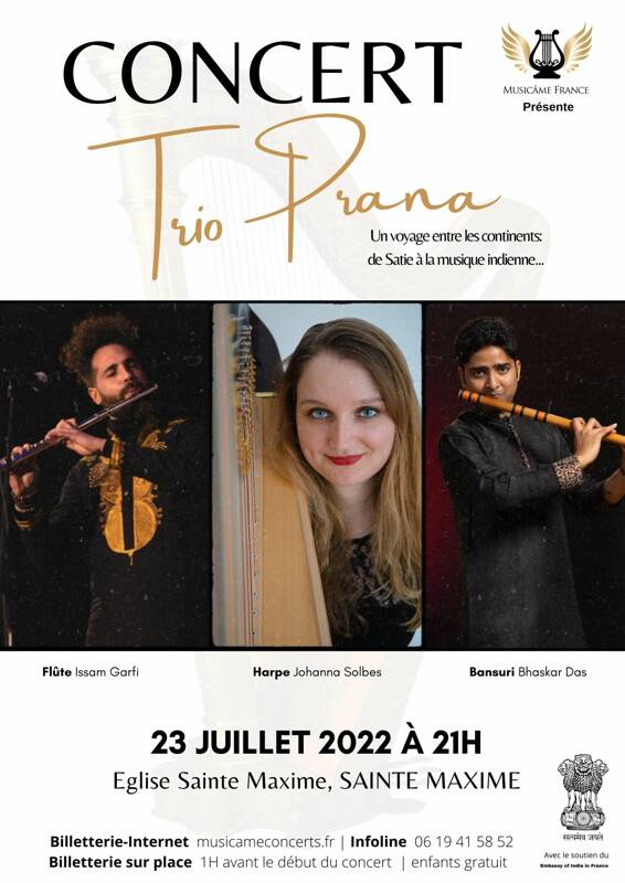Trio Prana : Un voyage musical de l'Europe à l'Inde