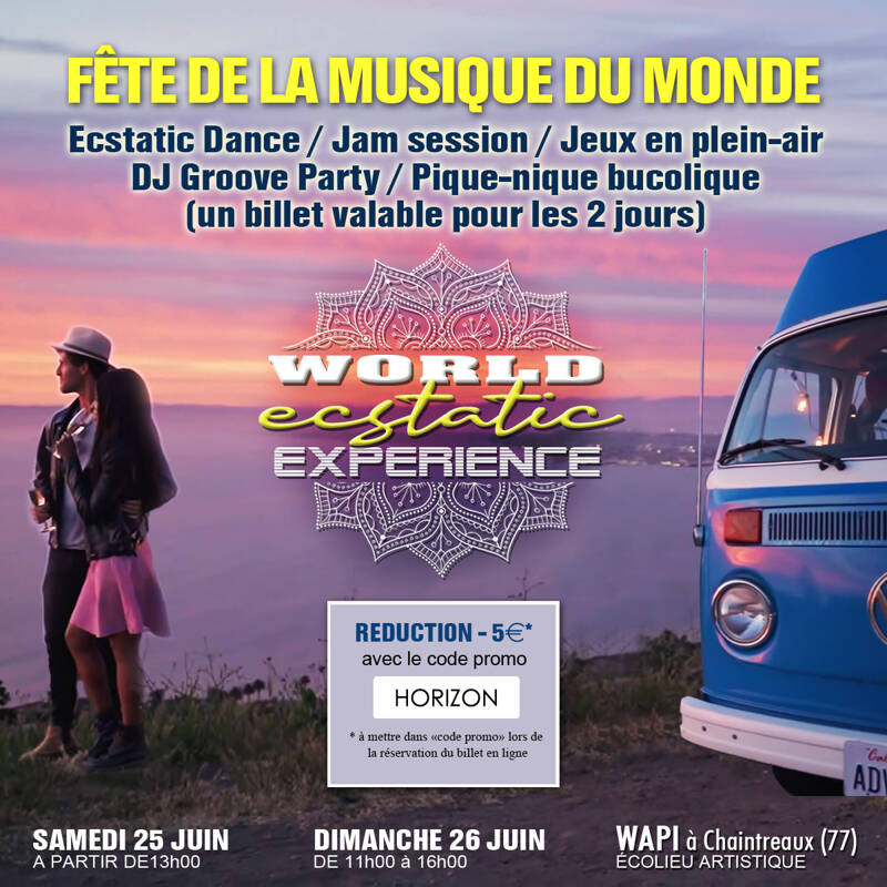 Fête de la Musique du Monde - Ecstatic Dance