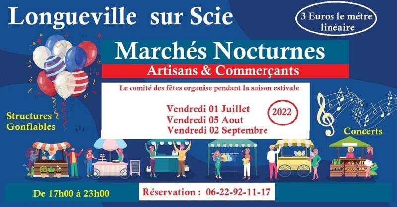 marché nocturne concert