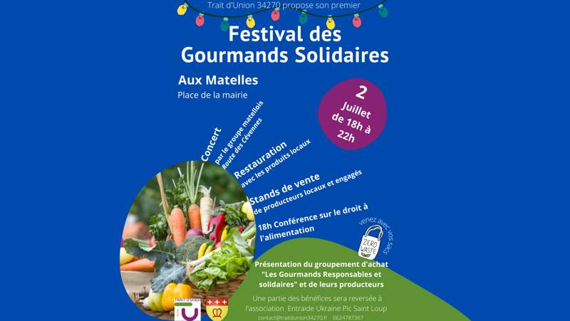 Festival des Gourmands Solidaires