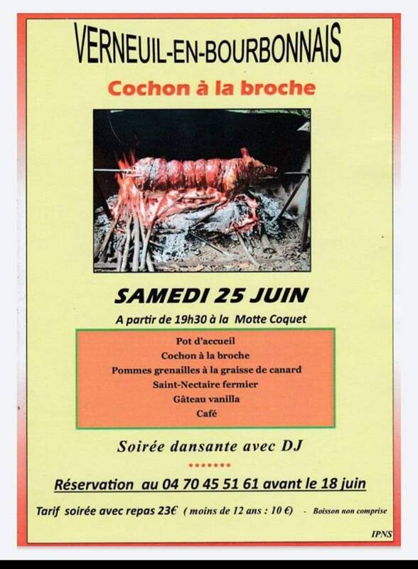 Cochon de lait à la broche