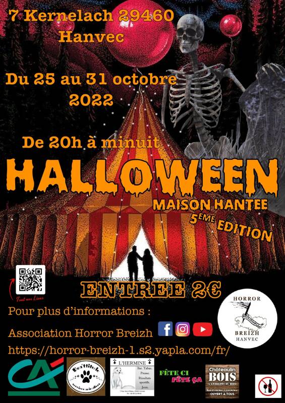 Maison Hantée Halloween 5ème édition