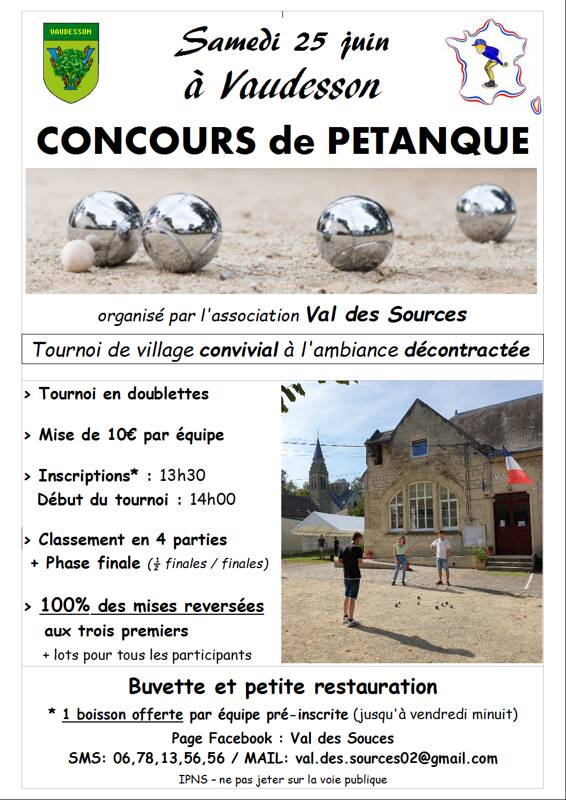 Concours de Pétanque