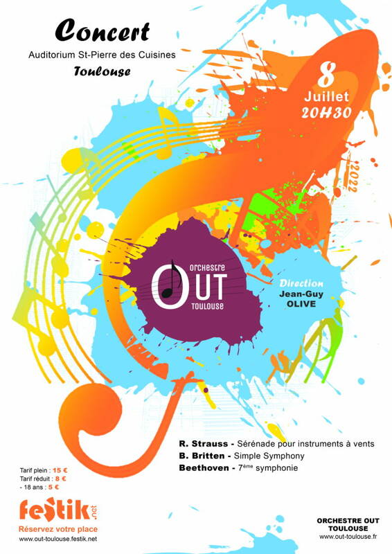 Orchestre OUT Toulouse - Concert d'été