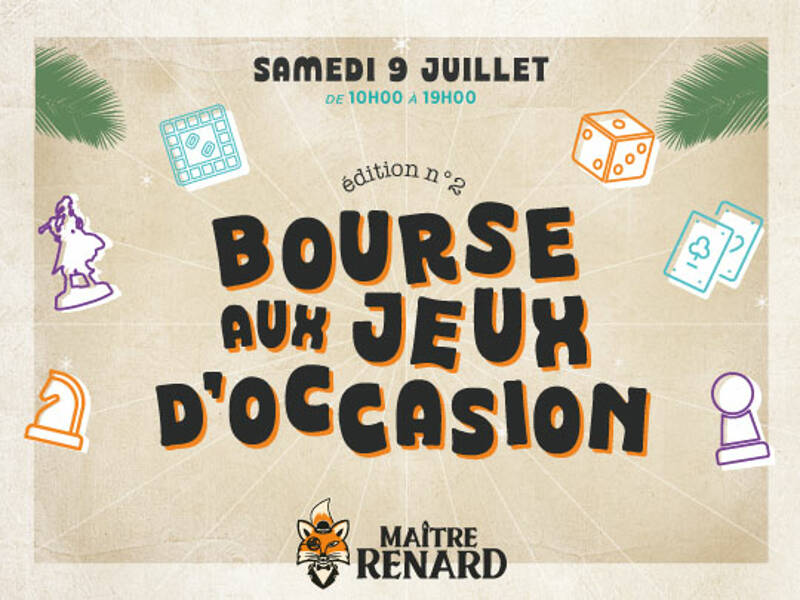 Bourse aux jeux de société - 2e édition