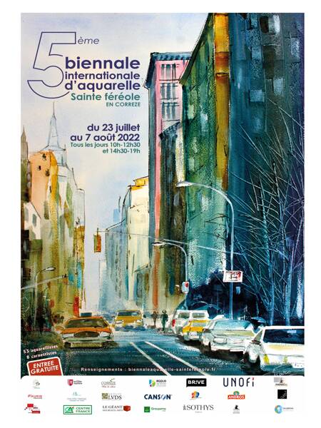 5ème Biennale internationale d'aquarelle