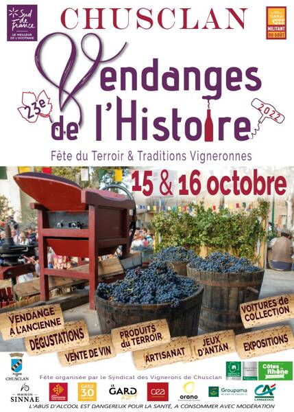 Les Vendanges de l'Histoire