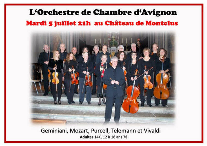 Concert classique: l'orchestre de chambre d'Avignon