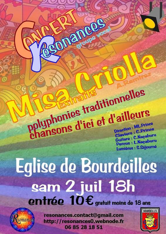 RESONANCES EN CONCERT