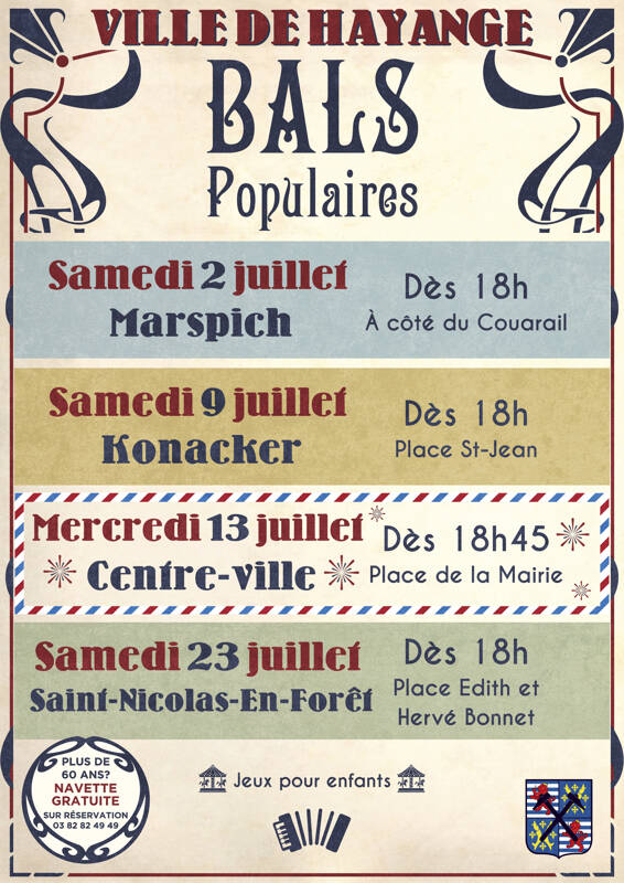 Bal populaire - Saint-Nicolas-en-Forêt