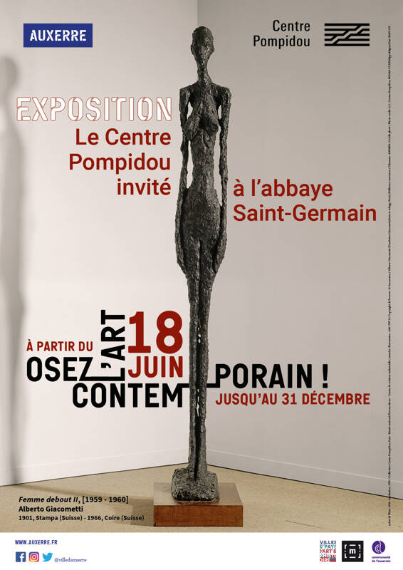 Le Centre Pompidou invité à l’Abbaye Saint-Germain