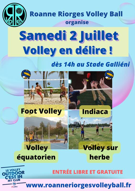 Le volley en Délire