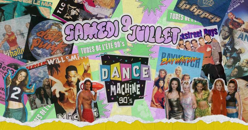 Dance Machine 90's : Tubes de l'été