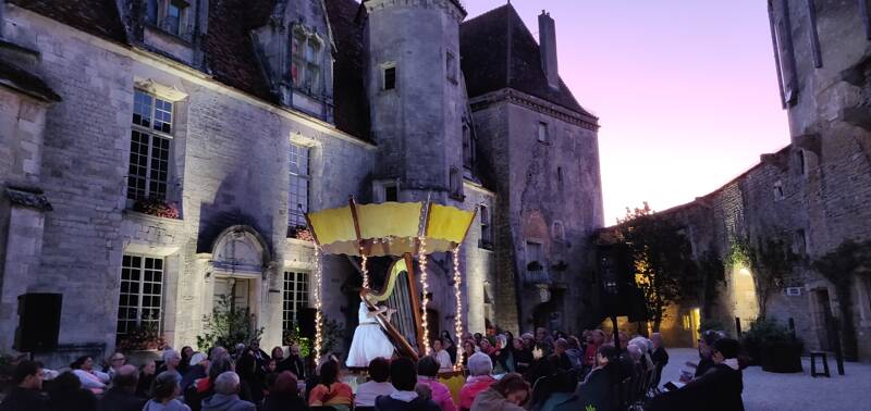 La boîte à musique en château