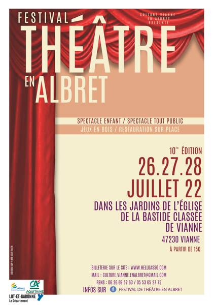 Festival de théâtre en Albret