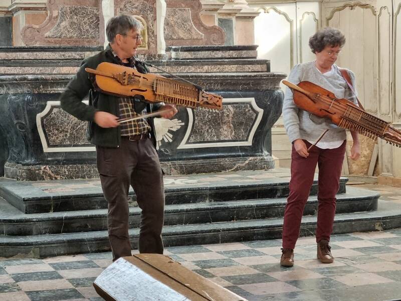 Concert duo Uppsala Nyckelharpa