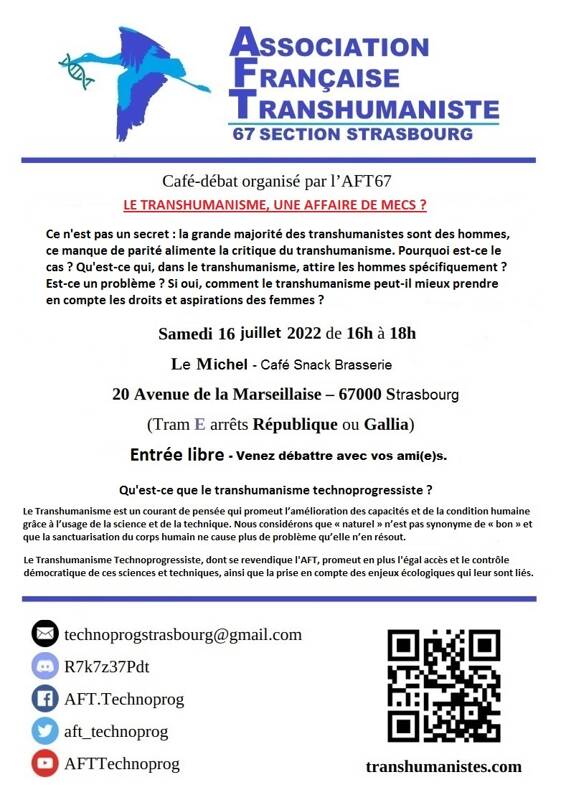 Débat : Le Transhumanisme, une affaire de mecs ?