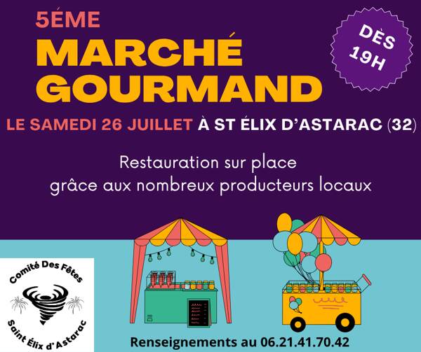 5 ème Marché gourmand nocturne