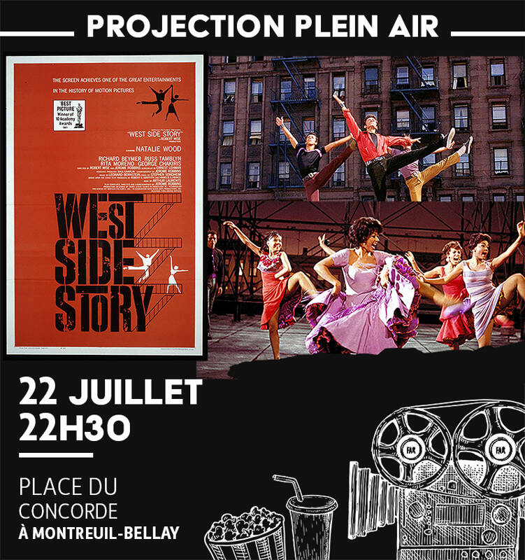 Projection plein air (35mm) - West Side Story de Robert Wise