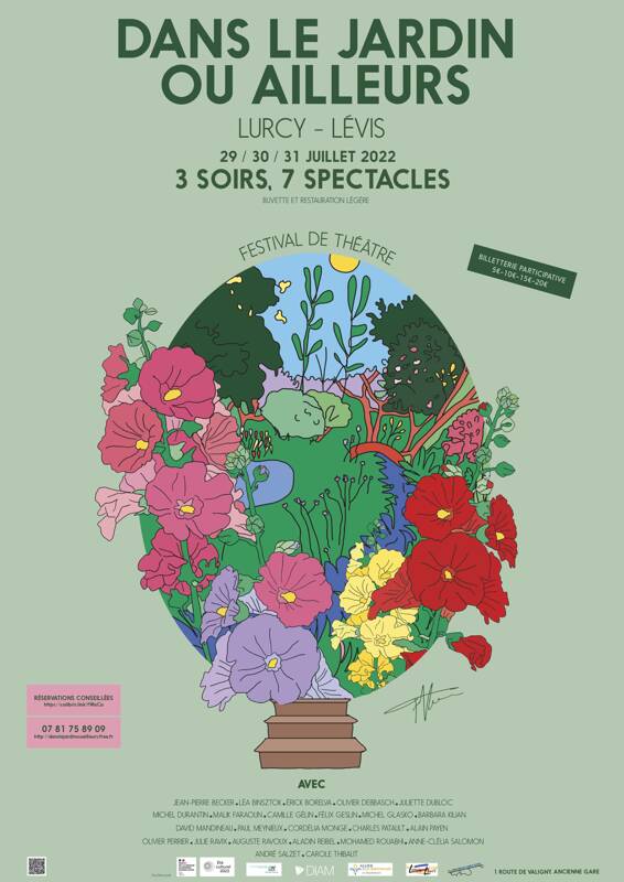 FESTIVAL DE THÉÂTRE - DANS LE JARDIN OU AILLEURS