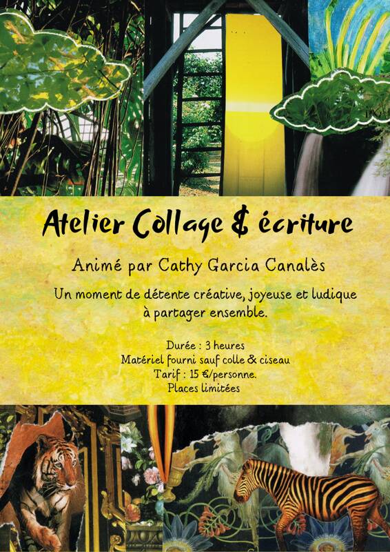 Atelier écriture et collage