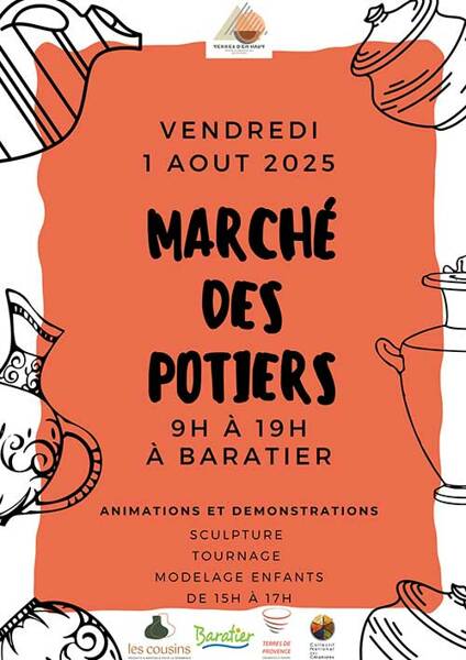 Marché Potier de Baratier