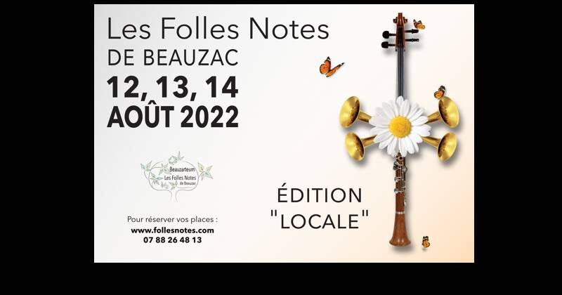 Les Folles Notes de Beauzac 12, 13 et 14 août 2022