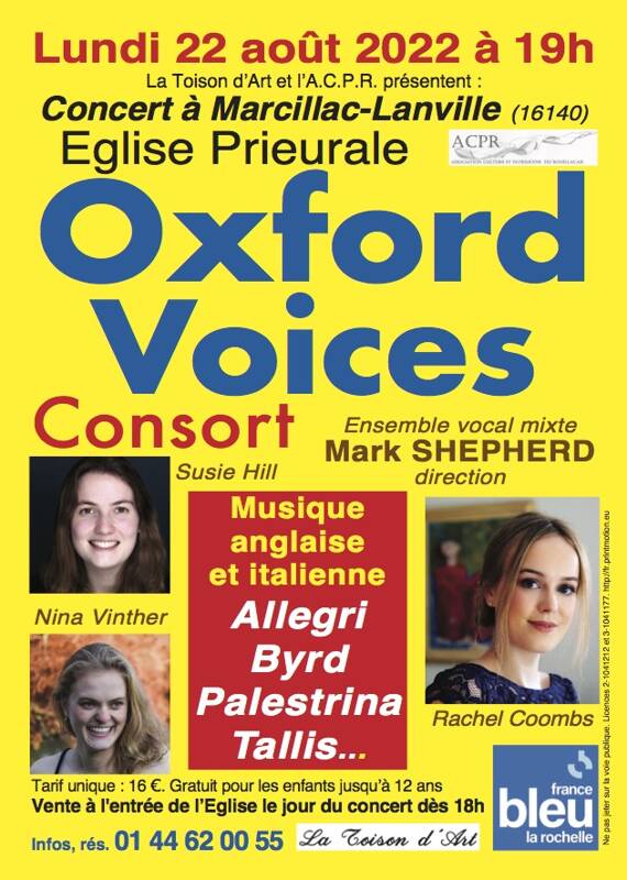 CHOEUR OXFORD VOICES CONSORT