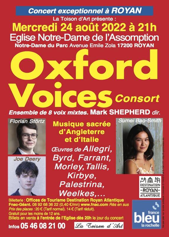 CHOEUR OXFORD VOICES CONSORT