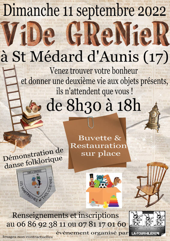 Vide-grenier à Saint Médard d'Aunis