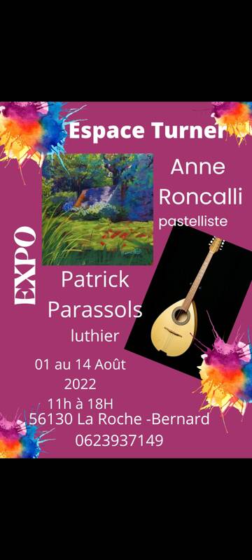 Exposition Anne Roncalli,Patrick Parassols