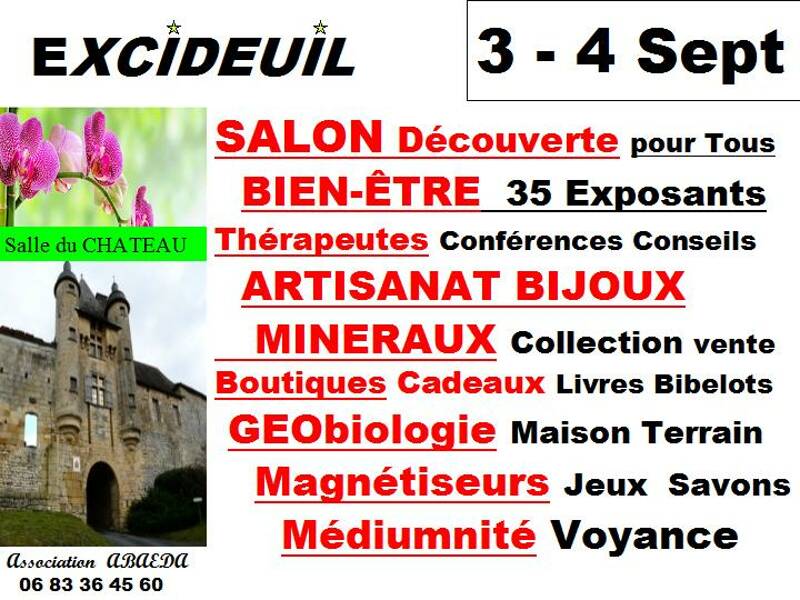 EXCIDEUIL 24160 SALON de BIEN ÊTRE